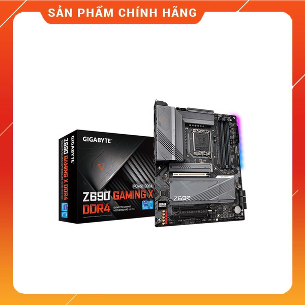 Mainboard Gigabyte Z690 GAMING X (Intel Z690, Socket 1700, ATX, 4 khe Ram DDR4) NEW BH 36 THÁNG