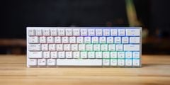 Bàn phím cơ không dây Cooler Master SK622 White (64 phím, RGB, Cherry MX Low-profile Switch)