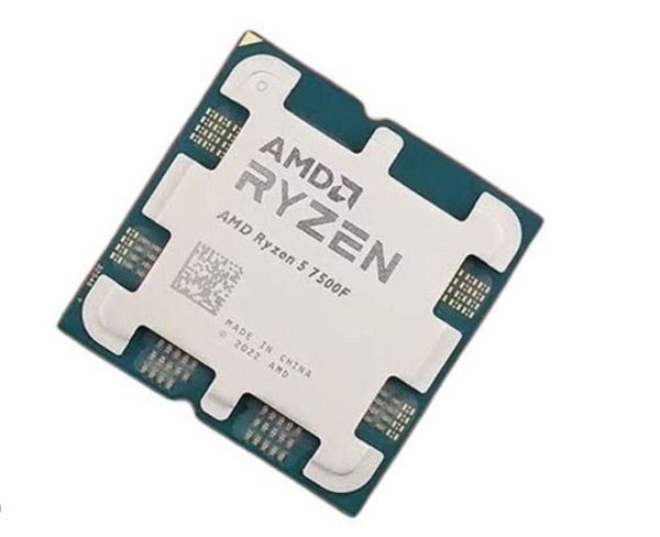 CPU AMD Ryzen 5 7500F Tray (3.7 GHz Upto 5.0 GHz / 38MB / 6 Cores, 12 Threads / 65W / AM5)