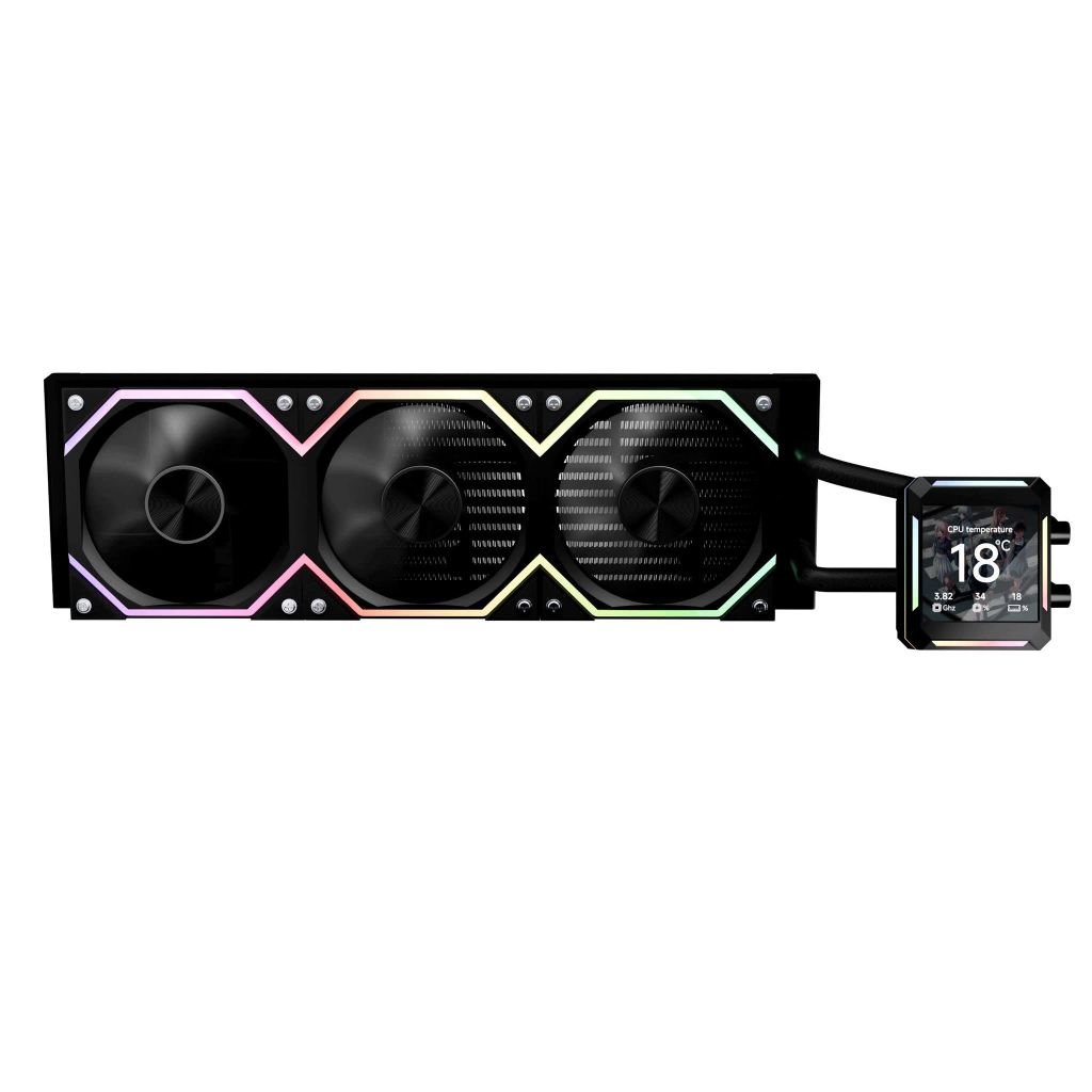 Tản nhiệt nước Leopard Astro Shell 360 ARG-B Digital LCD - BLACK