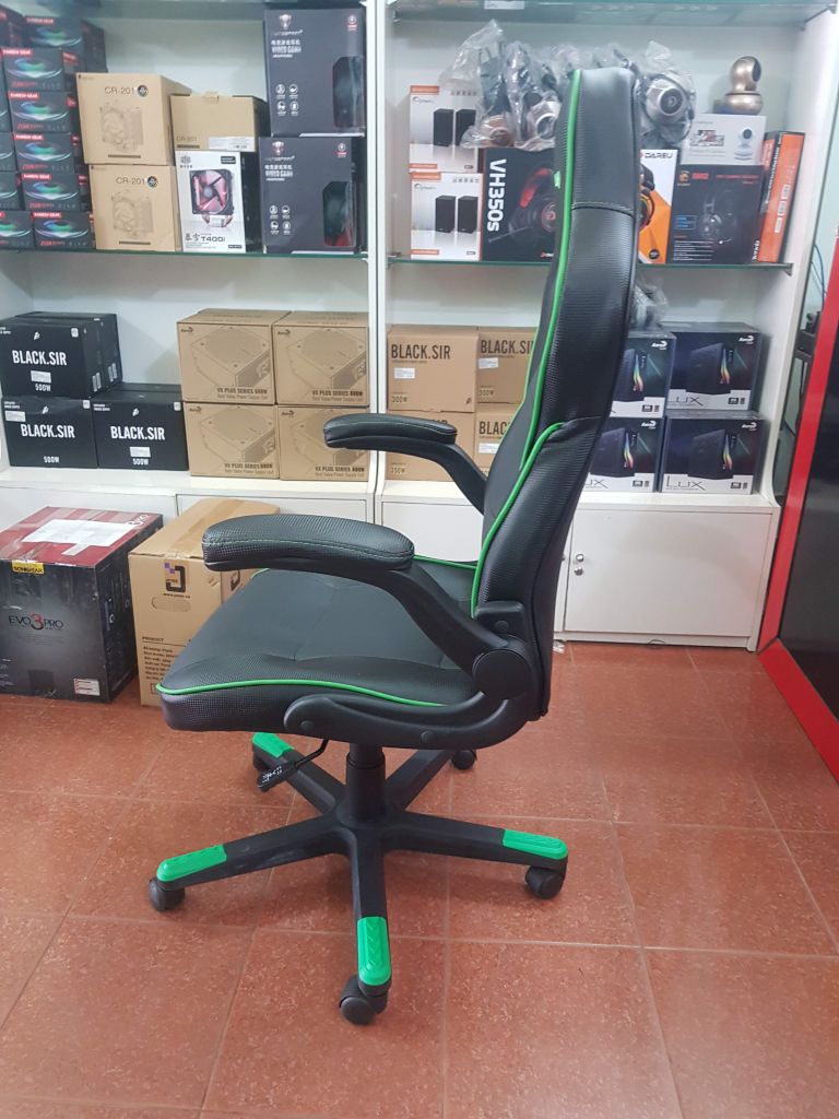 GHẾ GAMING RDRIFT D75 - BLACK/GREEN NEW BH 2 NĂM