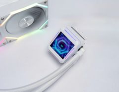 Tản nhiệt nước Leopard Astro Shell 240 ARG-B Digital LCD - WHITE