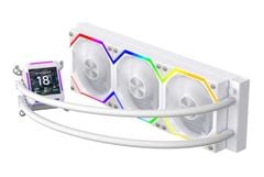 Tản nhiệt nước Leopard Astro Shell 360 ARG-B Digital LCD - WHITE