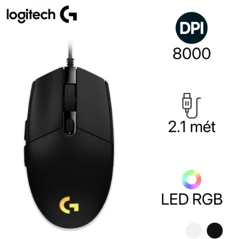 Chuột Logitech G102 Gen II Lightsync RGB Gaming