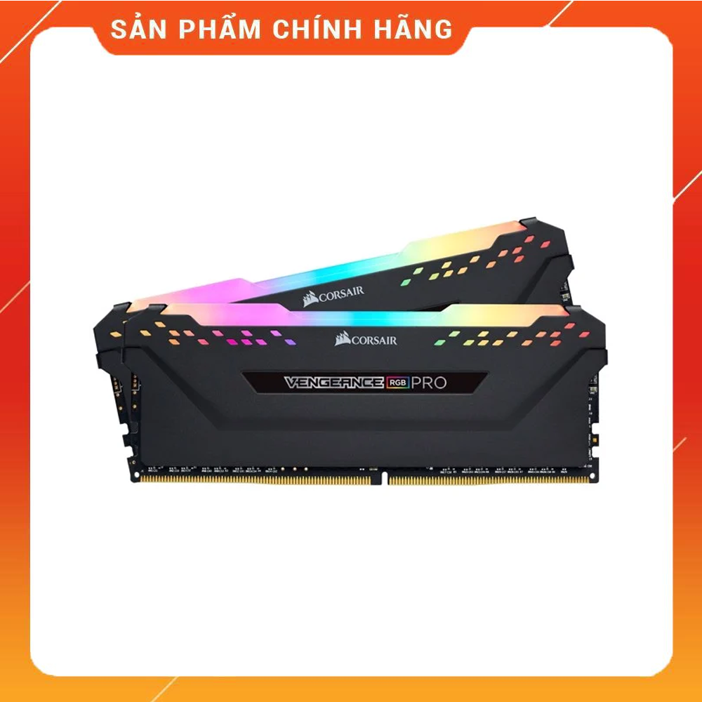 Ram Corsair Vengeance RGB Pro 16GB (2x8GB) Bus 3200 C16 Trắng CMW16G
