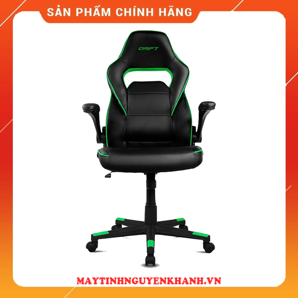 GHẾ GAMING RDRIFT D75 - BLACK/GREEN NEW BH 2 NĂM