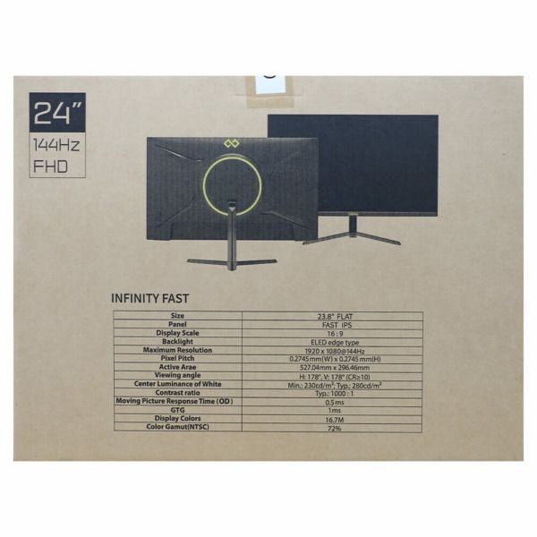 LCD Infinity Fast – 24 inch FHD IPS / 144Hz / AMD Freesync / Gsync / Chuyên Game