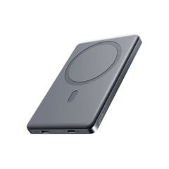 Sạc dự phòng 20W Joyroom PBM08 ultra thin metal magnetic wireless charging dùng cho điện thoại không dây iPhone, Samsung