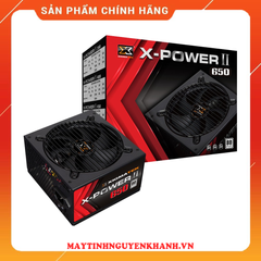 Nguồn XIGMATEK X-POWER II 650 (EN42463) - 80PLUS WHITE, Sản phẩm lý tưởng cho hệ thống GAME-NET NEW BH 03 NĂM