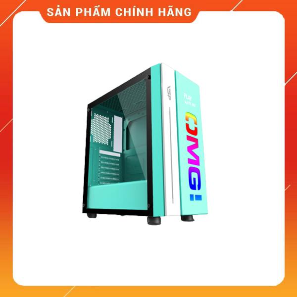 CASE VSP LED GAMING OMG-II Xanh