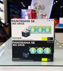 Tản nhiệt nước TRYX PANORAMA ARGB 360 (Màn AMOLED 6.5/Bơm ASETEK)