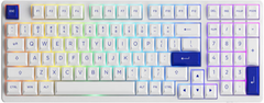 Bàn phím AKKO 3098B Multi-modes Blue on White (CS switch - Jelly Pink)