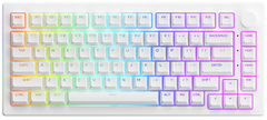 Bàn phím AKKO 5075B Plus White (Multi-modes / RGB / Gasket mount)