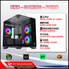 NKC - GAMING - PORO (I5 13400F / RTX 2060 SUPER)