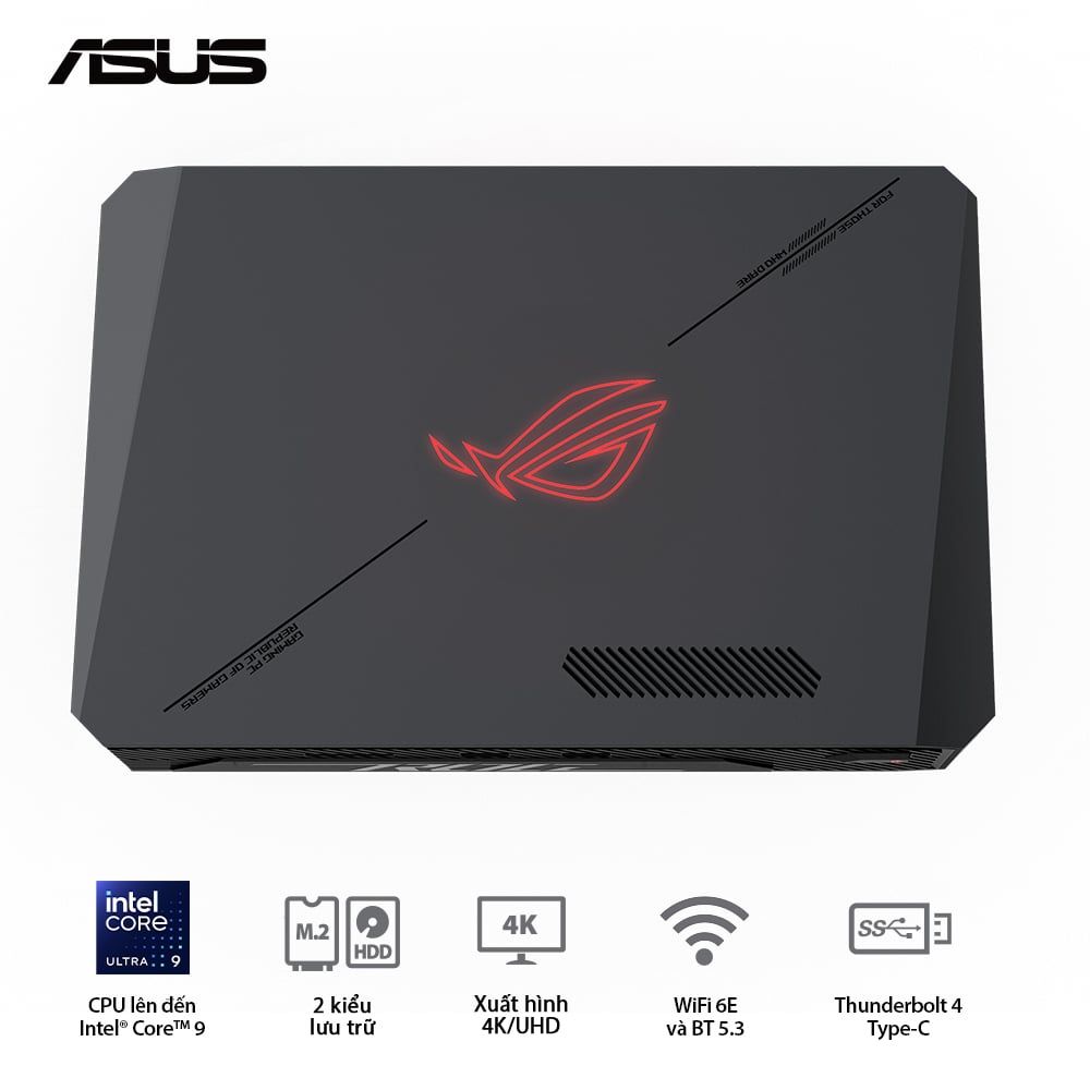 Máy tính Mini PC ASUS NUC 14 Performance RNUC14SRKU710001I (Ultra 7 155H, RTX 4060 8GB)