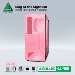 Case Gaming VSPTECH KA300 - Pink ( Màu Hồng )