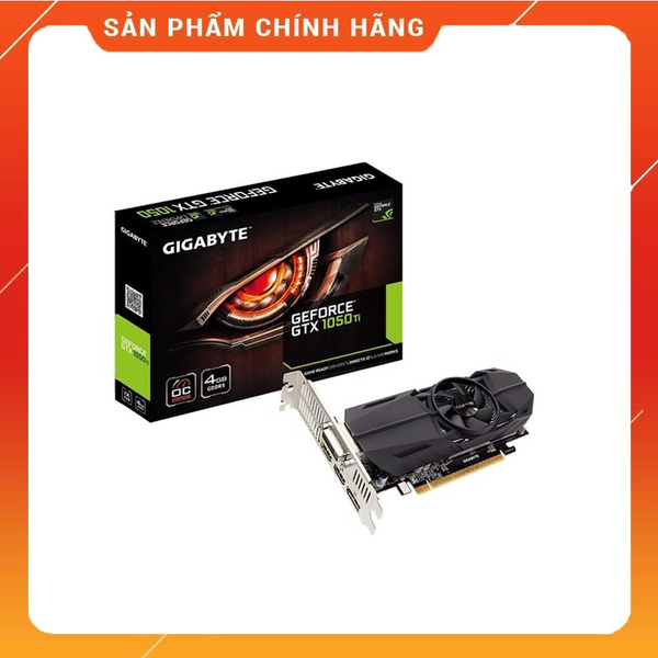 VGA GIGABYTE GEFORCE GTX 1050 Ti OC Low Profile 4G (N105TOC-4GL) NEW BH 36 THÁNG