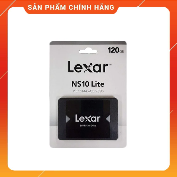 SSD 120G Lexar NS10 Lite Sata III 6Gb/s TLC (LNS10LT-120BCN) mới bảo hành 36 tháng