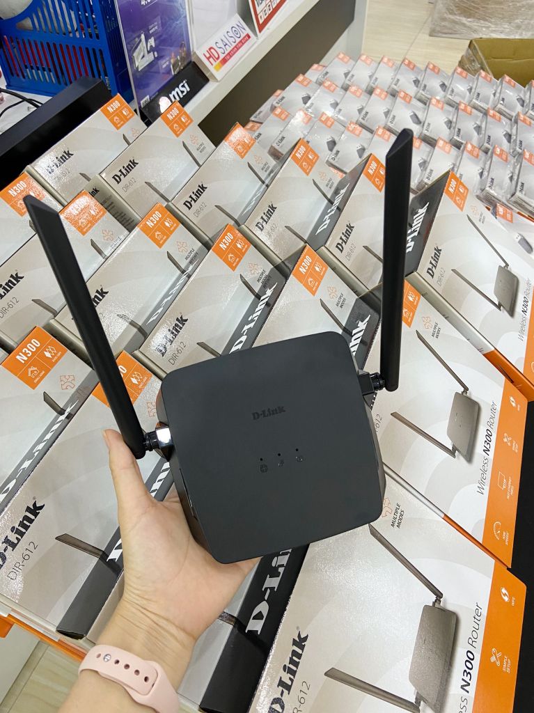 BỘ PHÁT WIFI D-LINK DIR-612 - CHUẨN N 300MBPS