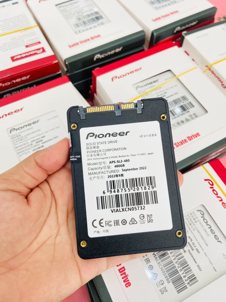 SSD 480G Pioneer APS-SL3N Sata III 6Gb/s TLC (APS-SL3N-480)