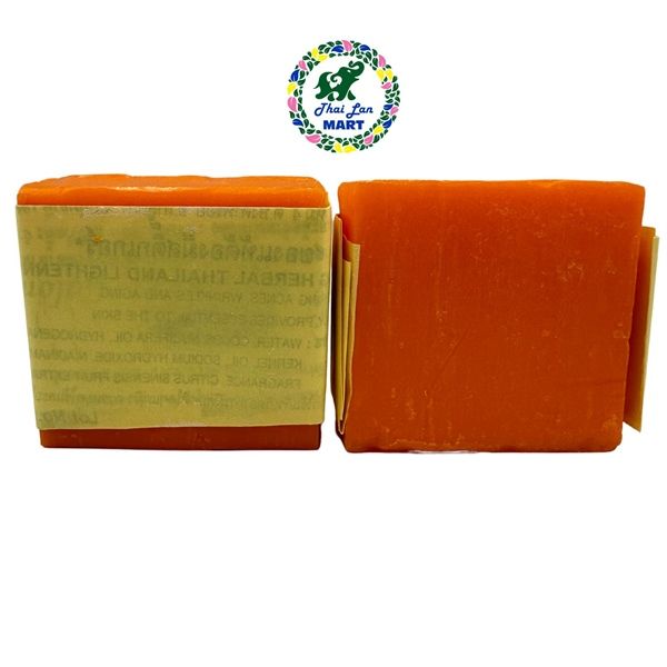  Xà bông cục galong orange natural soap giúp làm sạch da ngăn mụn hàng thái lan 