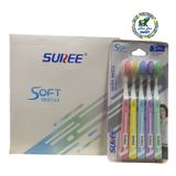  Lốc 5 cây bàn chải đánh răng SUREE NO.1109 lông mượt dày hàng thái lan 