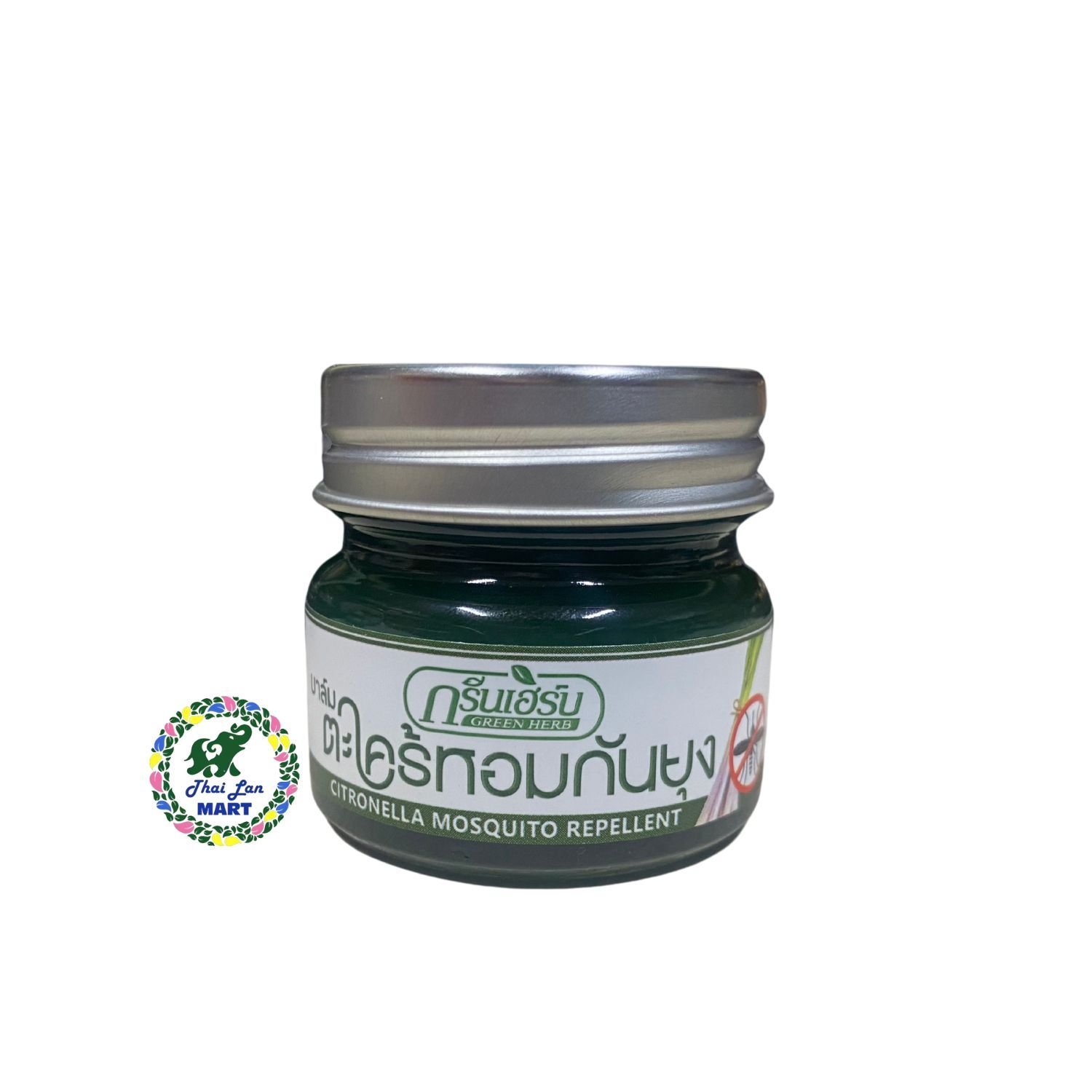  Dầu cù là green herb citronella balm chống muỗi giảm sưng tấy hàng nội địa chính hãng thái lan 
