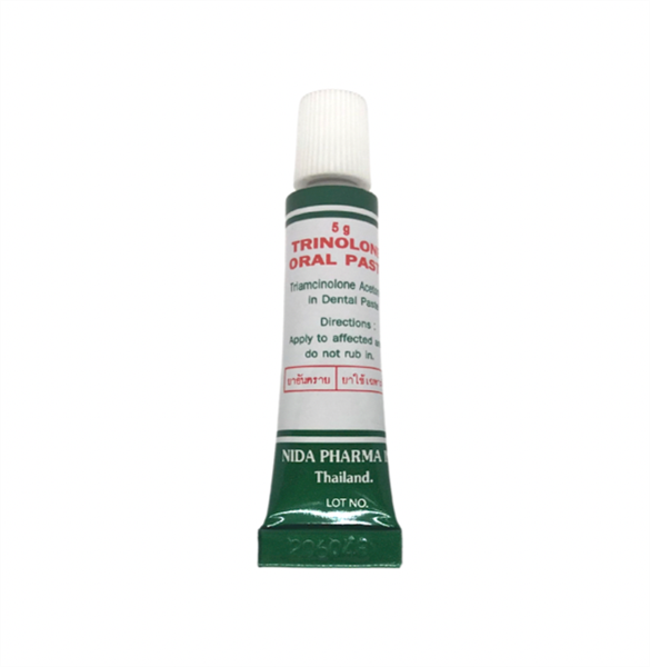  Kem bôi nhiệt miệng trinolone oral paste giúp mau lành hãng nội chính hàng thái lan 