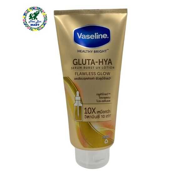  Sữa dưỡng thể vaseline healthy bright gluta hya serum burst lotion giúp da sáng mịn màng hàng thái lan 