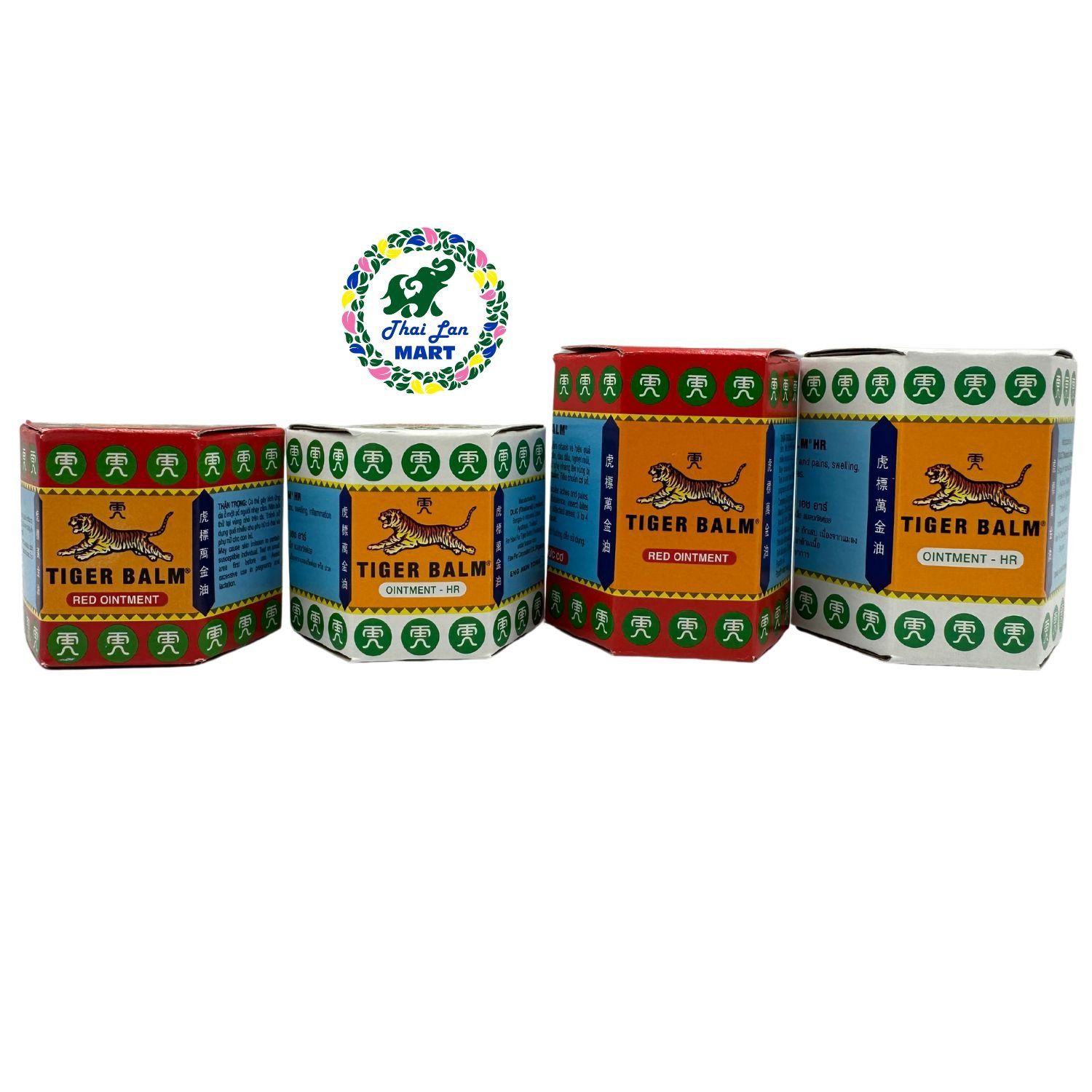  Dầu cù là tiger balm giảm đau nhức mỏi lưu thông máu hàng nội địa chính hãng thái lan 