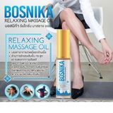  Dầu lăn bosnika relaxing massage oil giảm đau vai gáy hàng nội địa chính hãng thái lan 3ml 