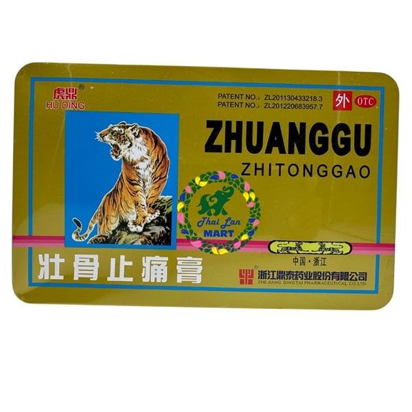  Cao dán tiger zhuanggu zhitonggao giúp giảm đau lưu thông máu hàng nội địa chính hãng china 