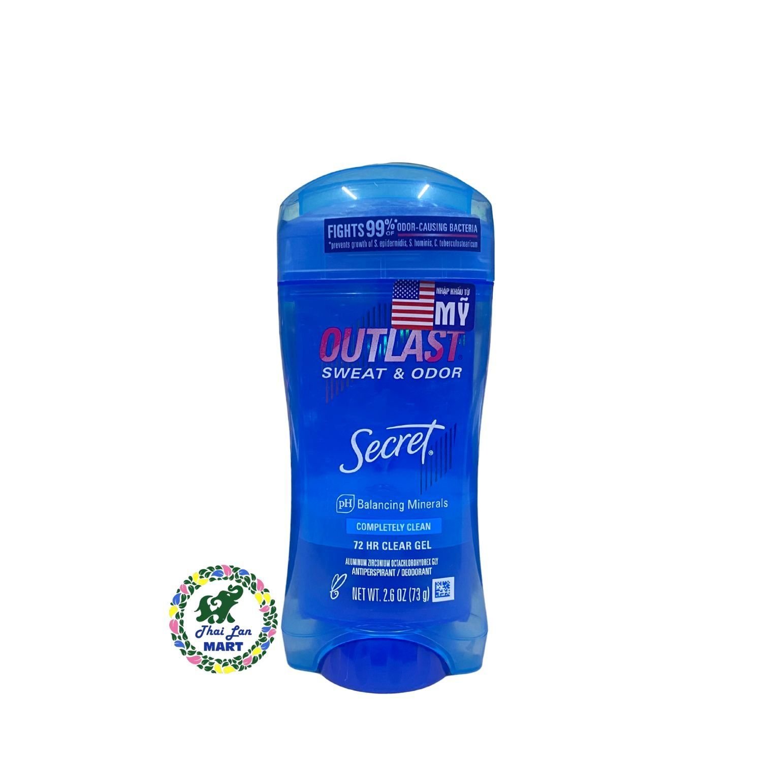  Sáp gel khử mùi secret giúp cho vùng da dưới cánh tay luôn khô thoáng thơm mát hàng mỹ 