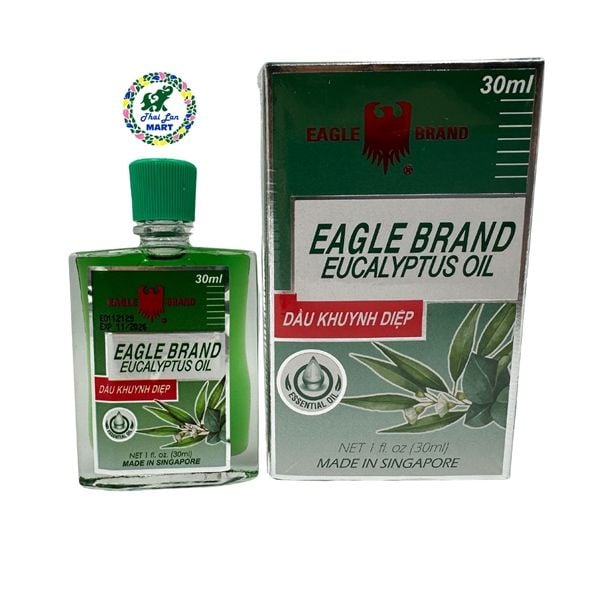  Dầu khuynh diệp eagle brand eucalyptus oil giữ ấm chống muỗi cho bé hàng chính hãng singapore mỹ 