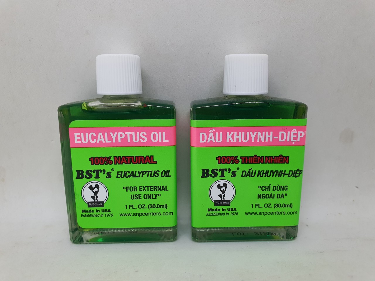 Aceite de menta de BST – SNP Centers • Dầu Khuynh Diệp