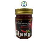  Dầu cù là nóng red colour herbs balm massage giảm đau nhức mỏi hàng nội địa chính hãng thái lan 