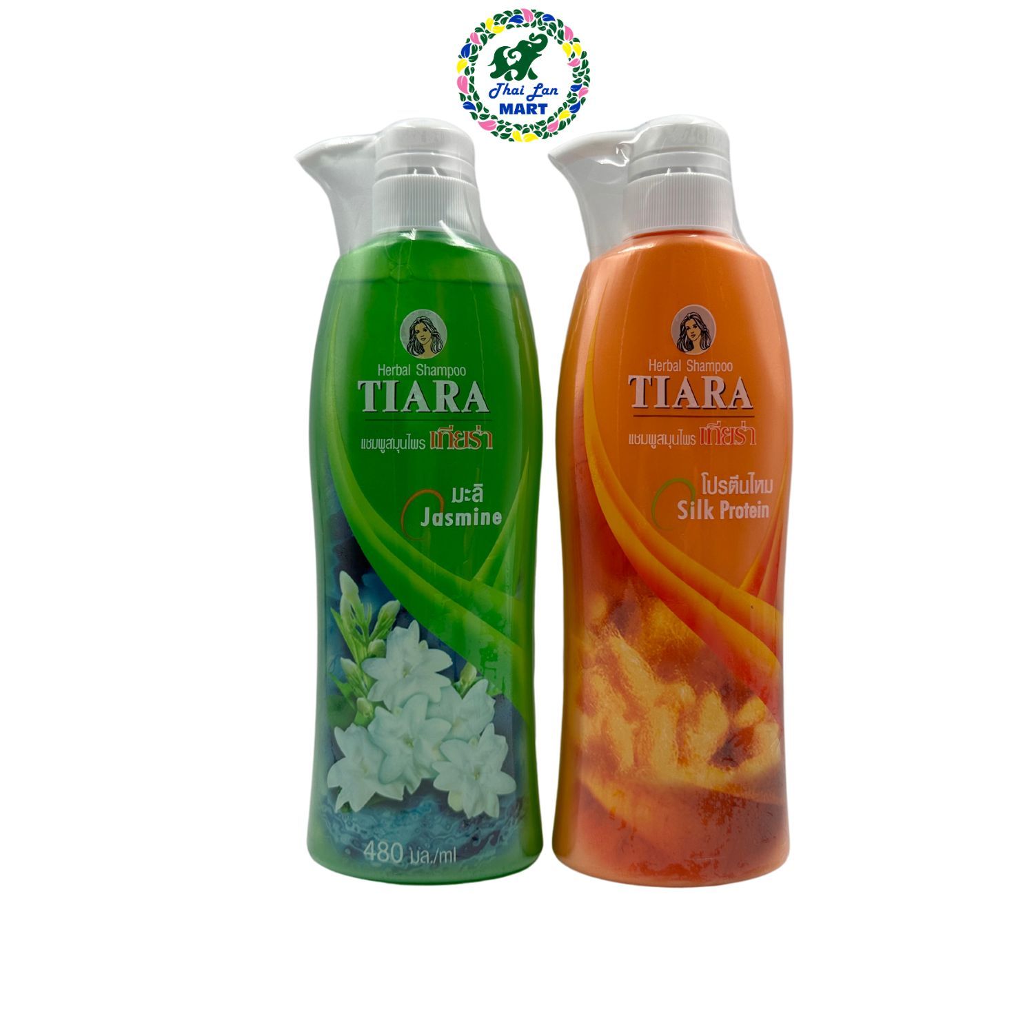  Dầu gội thảo mộc tiara herbal shampoo giúp tóc suông mượt sạch gàu hàng thái lan 