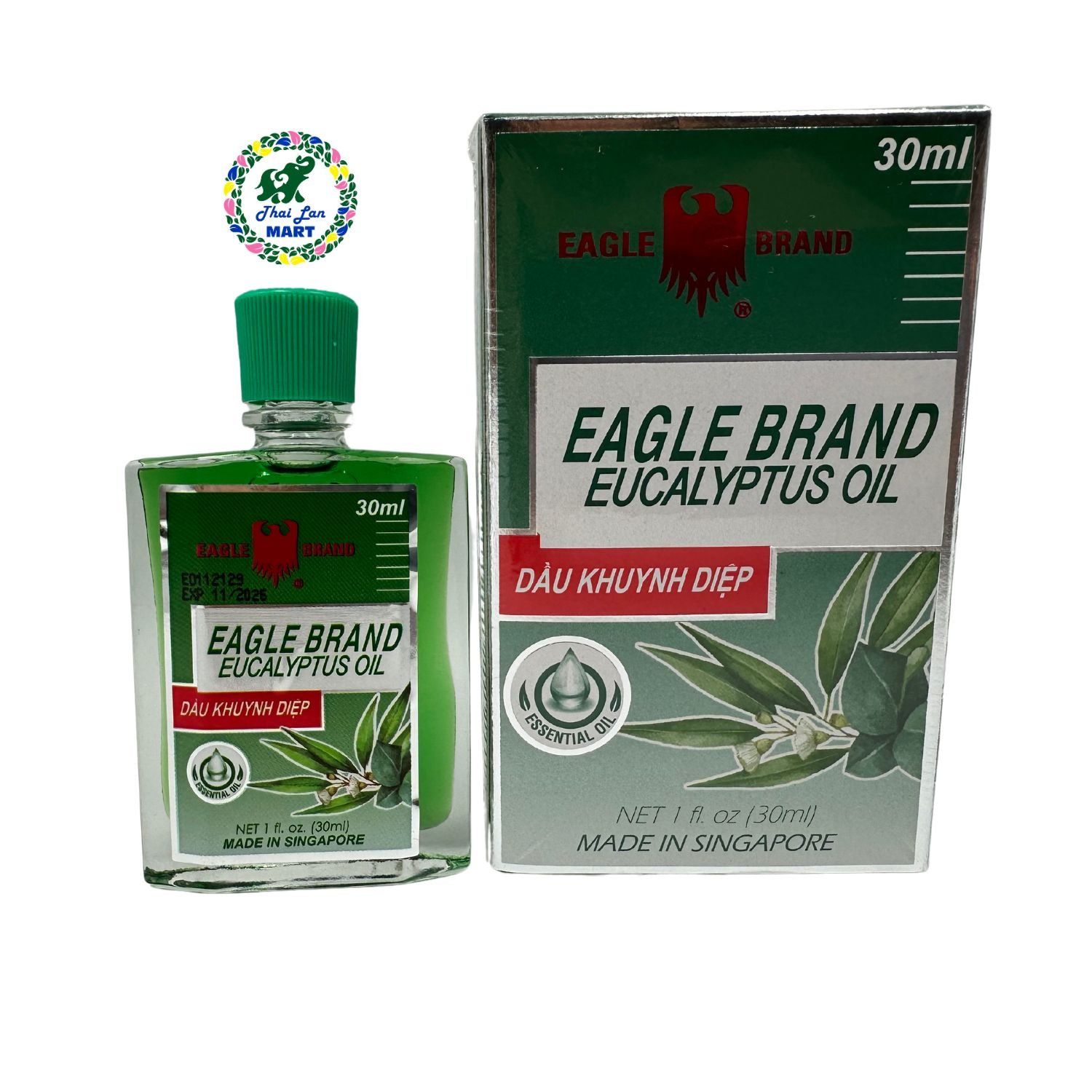  Dầu khuynh diệp eagle brand eucalyptus oil cho mẹ và bé hàng nội địa chính hãng singapore usa 