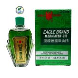  Dầu xanh eagle brand medicated oil massage giảm đau nhức mỏi hàng nội địa chính hãng singapore 