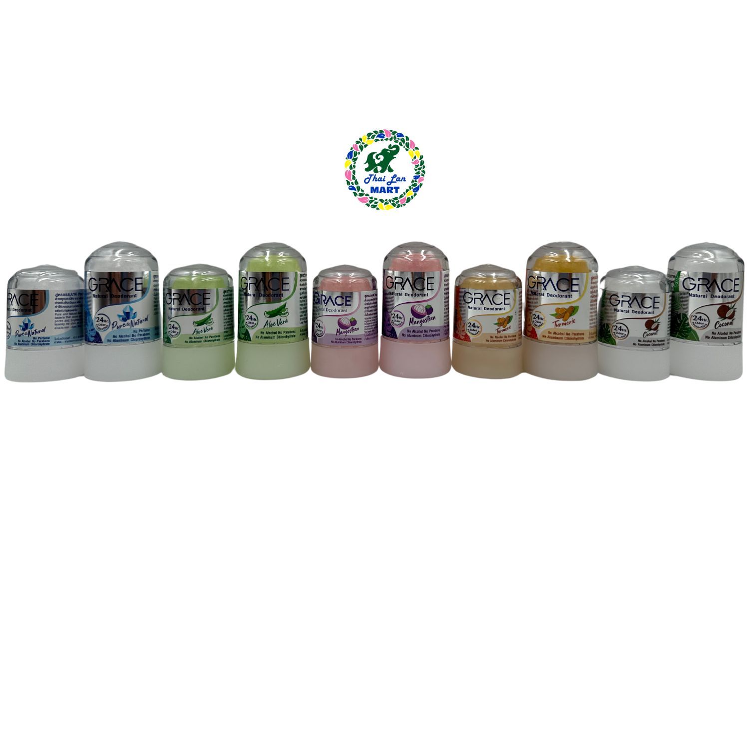  Lăn nách đá khoáng grace giúp khử mùi khô thoáng hàng nội địa chính hãng thái lan 