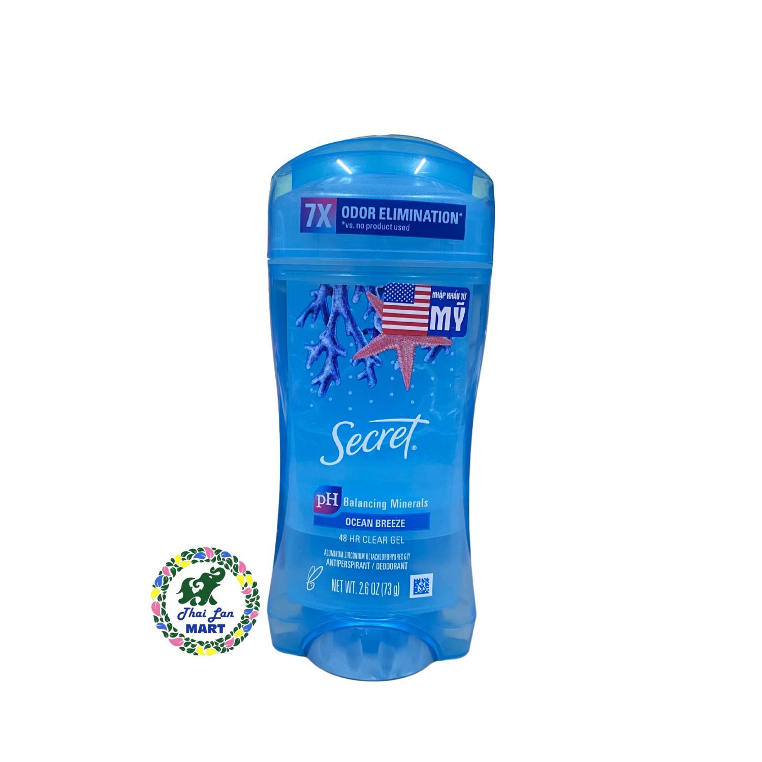  Sáp gel khử mùi secret giúp cho vùng da dưới cánh tay luôn khô thoáng thơm mát hàng mỹ 