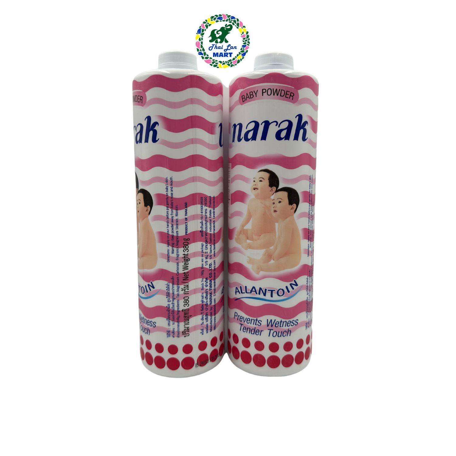  Phấn narak baby powder mát da giảm rôm sảy cho bé hàng nội địa chính hãng thái lan 