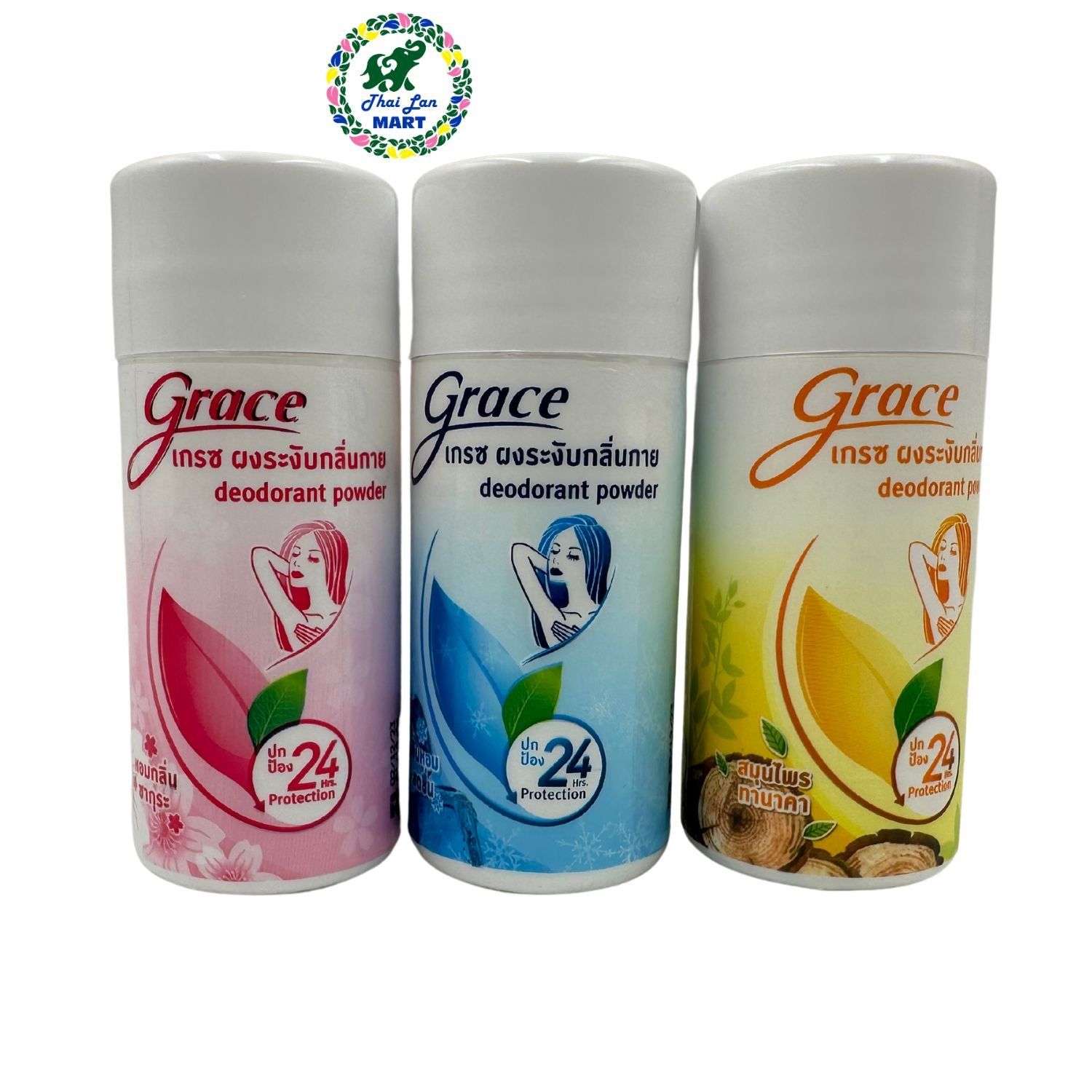  Phấn thơm grace deodorant powder khử mùi cơ thể tự tin khô thoáng hàng nội địa chính hãng thái lan 