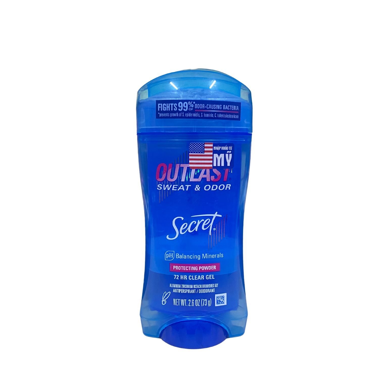  Sáp gel khử mùi secret giúp cho vùng da dưới cánh tay luôn khô thoáng thơm mát hàng mỹ 