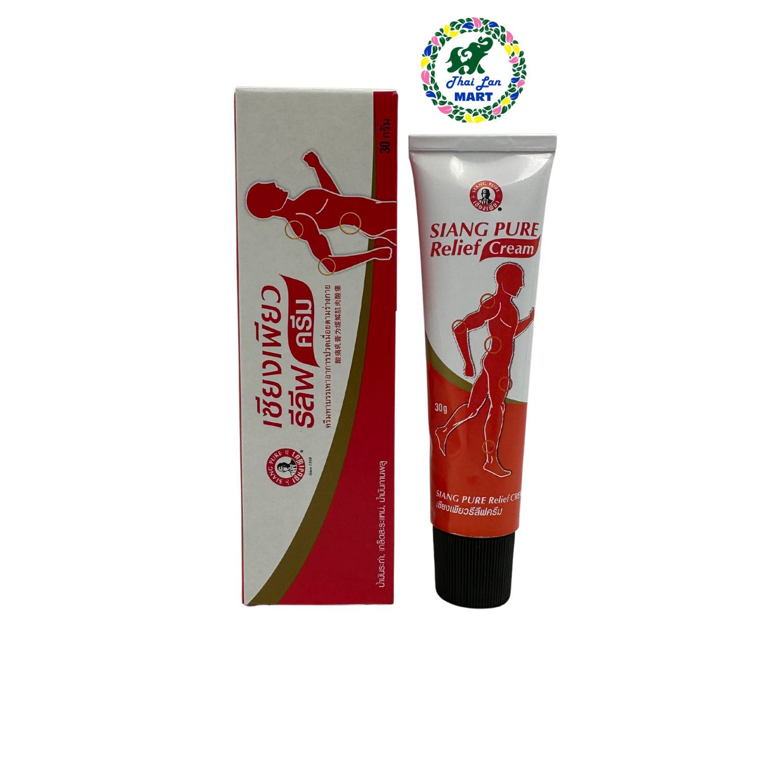 Cao xoa bóp massage siang pure relief cream giảm đau nhức mỏi hàng chính hãng thái lan 