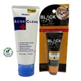  Sữa rữa mặt lột mụn mistine acne clear facial foam giúp da sạch hết mụn hàng nội địa chính hãng thái lan 