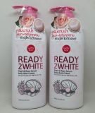  Sữa Tắm Trắng Da Cathy Doll ready 2 white pearl & rose serum body bath cream thái lan 500 ml 