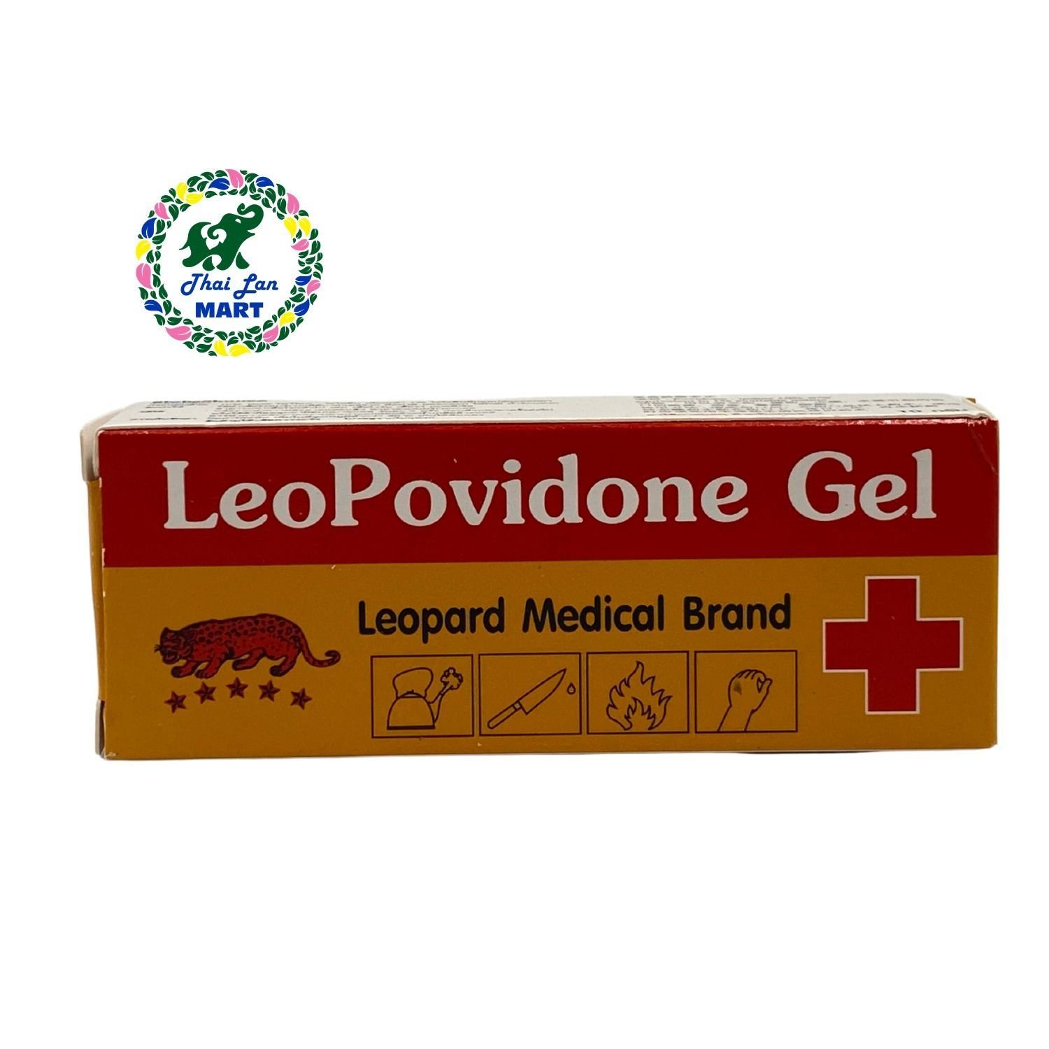  Tuýp leopovidone gel làm lành vết bỏng vết cắt diệt khuẩn hàng chính hãng thái lan 