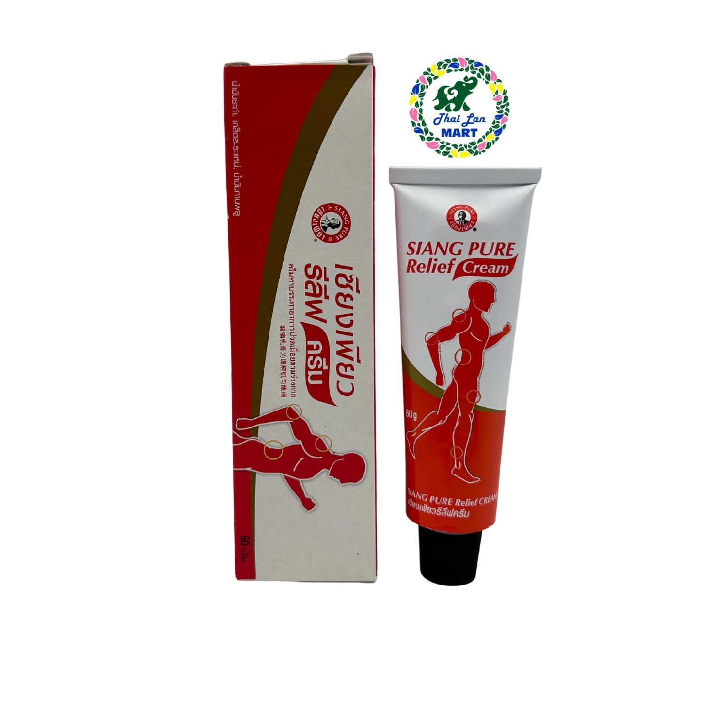  Cao xoa bóp massage siang pure relief cream giảm đau nhức mỏi hàng chính hãng thái lan 