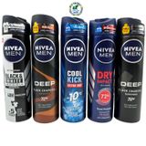  Xịt nivea men giúp tự tin khô thoáng quyến rũ hàng nội địa chính hãng đức 